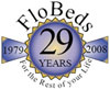 29 years of quality latex sleep designed for you... The First Mattress Crafted Just for You!