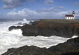 Point Cabrillo Lighthouse 2 miles south of Fort Bragg