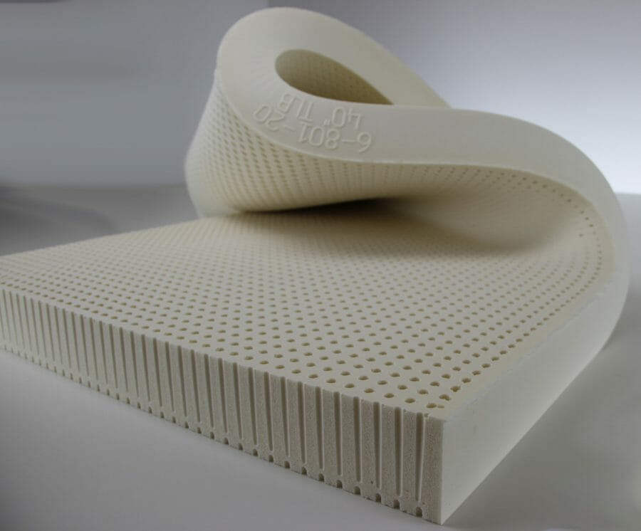 latex foam mattress data sheet