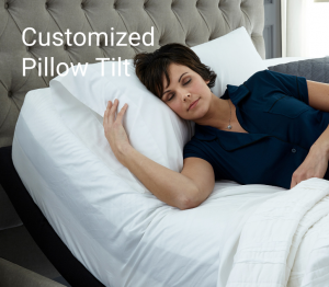 adjustable bed pillow holder